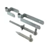 Standard Double Strap Hinge Sets | Galvanised | Timco