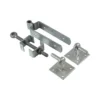 Adjustable Gate Hinge Sets With Hook On Plate | Galvanised | Timco