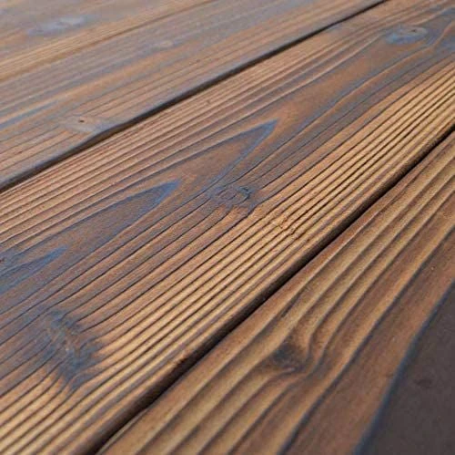 Charred Brushwood Railway Sleeper | 2.4m X 250mm X 125mm - Image 2