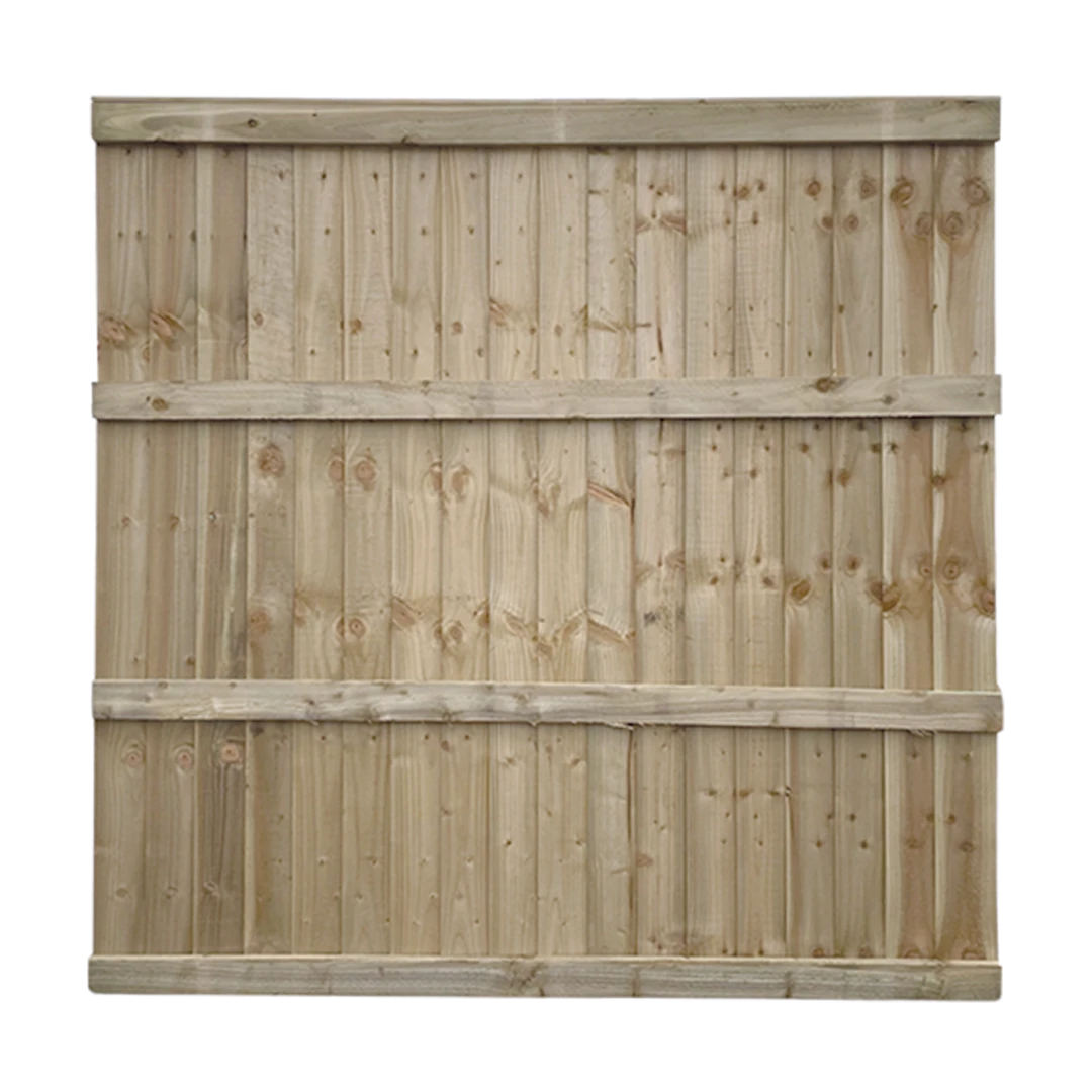 Closeboard Fence Panels | Green Treated Feather Edge | 3ft To 6ft - Image 2