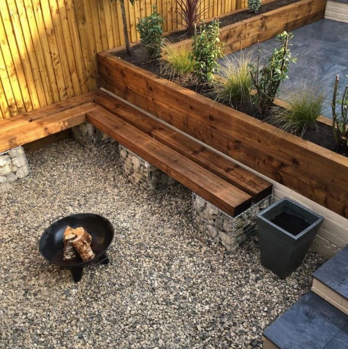 Large Brown Treated Railway Sleeper | 2.4m X 240mm X 120mm - Image 2