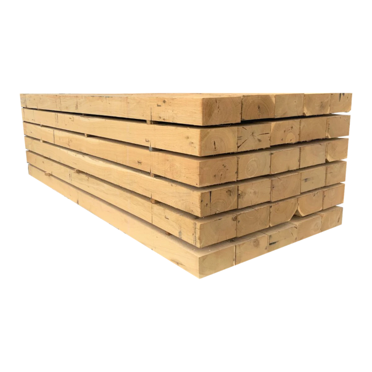 European Oak Railway Sleepers (x20) | 2.4m X 200mm X 100mm