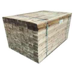 Feather Edge Boards (x810) | Green & Brown Treated | Pallet Packs