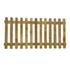 Picket Fence Panels | Round Top | 3ft Or 4ft X 6ft | Green Treated