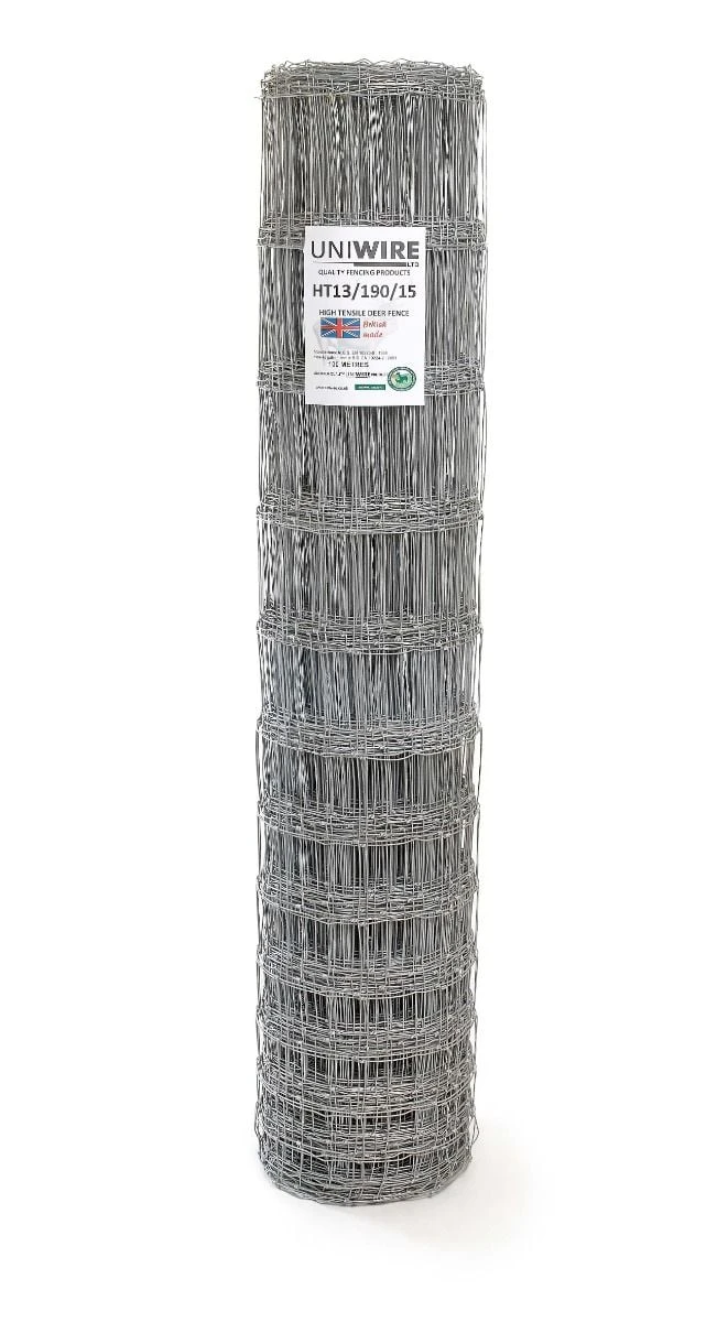 Uniwire | HT13/190/15 | Deer Fencing | High Tensile | 100m
