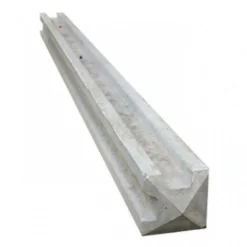 9ft Concrete Corner Fence Post | Slotted