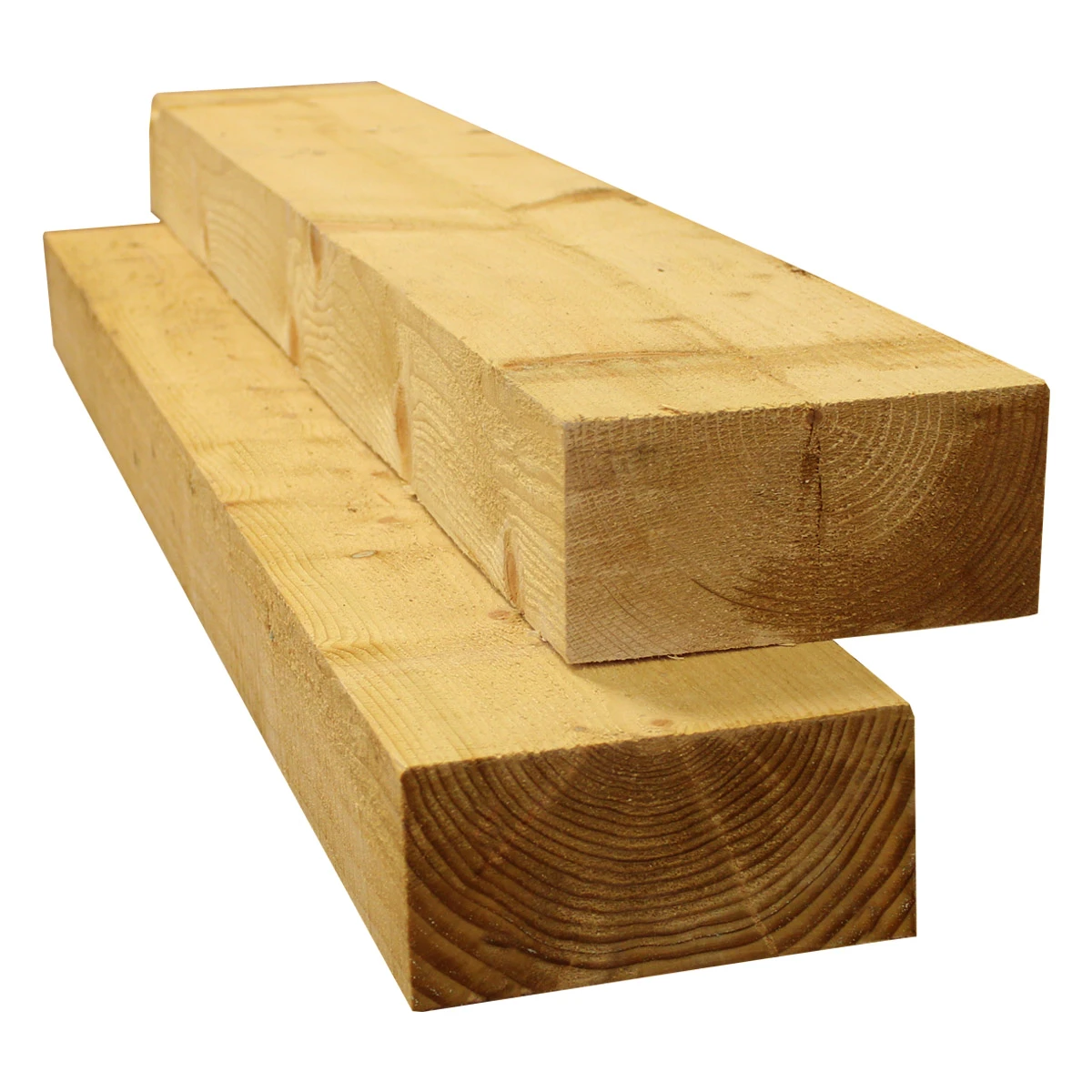 Green Treated Railway Sleeper | 3m X 200mm X 100mm