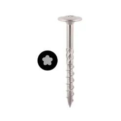 Stainless Steel Sleeper Screws | Wafer Head | Timco