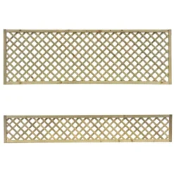 Diamond Trellis Panels | Green Treated