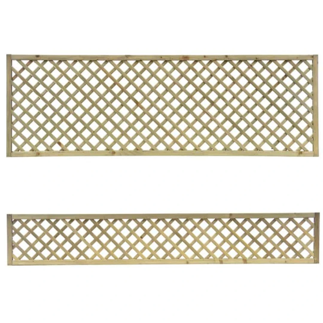 Diamond Trellis Panels | Green Treated