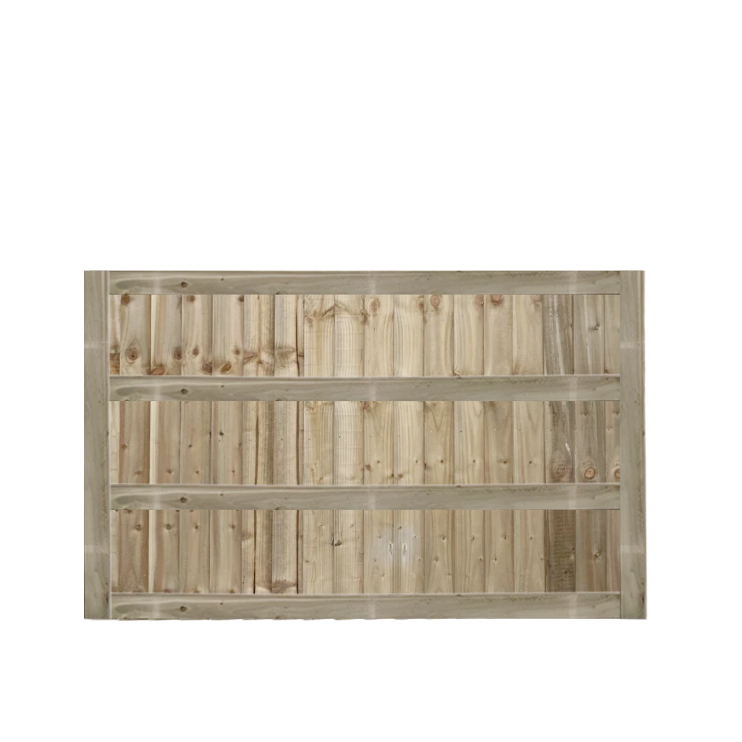 Ultra Heavy Duty Closeboard Fence Panels | Framed | Green Treated Feather Edge | 3ft X 6ft - Image 4