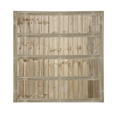 Ultra Heavy Duty Closeboard Fence Panels | Framed | Green Treated Feather Edge | 3ft X 6ft