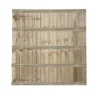 Closeboard Fence Panels | Ultra Heavy Duty | Green Treated | Feather Edge | 3ft To 6ft